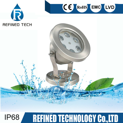 Stainless Steel LED Underwater Light IP68 Waterproof Durable