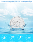 IP68 Waterproof LED Fiberglass Pool Light 6W Environmental Friendly