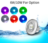 10W IP68 Underwater LED Pool Lights Stainless Steel Anti Corrosion