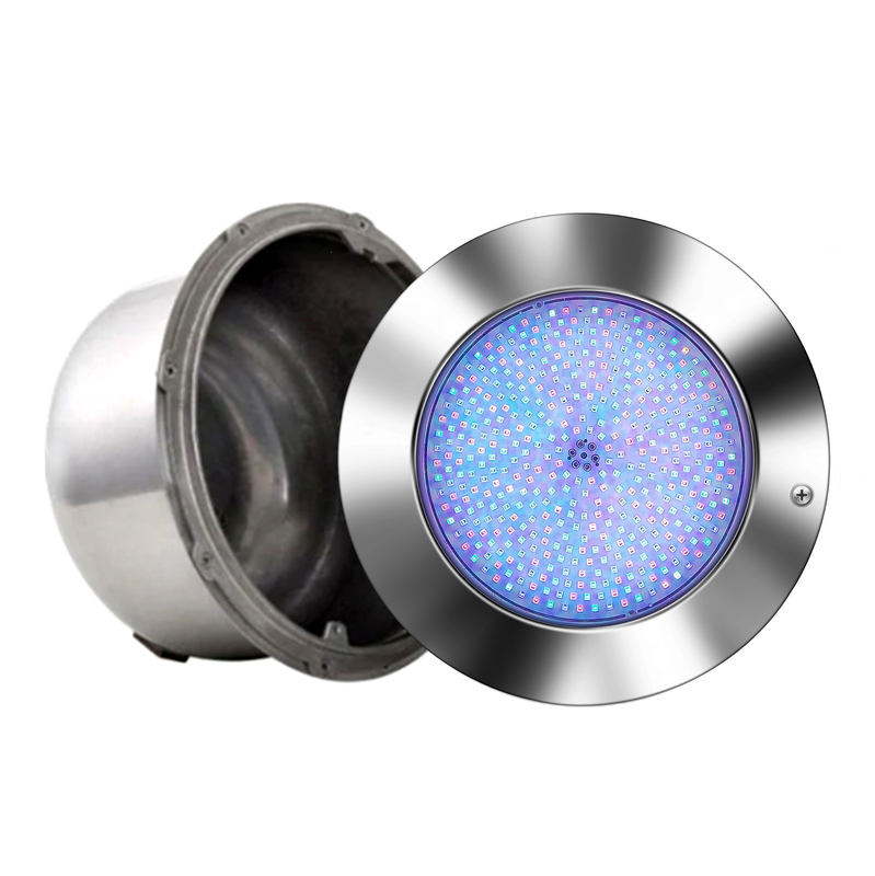 10 Inch Large LED Multicolor Inground Pool Light Refined With 50 Foot Cord For Wet Niche