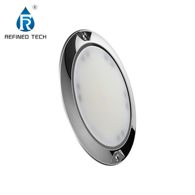 Ultra Thin 316L Stainless Steel Wall Mounted Pool Light IP68 and AC/DC 12V/24V