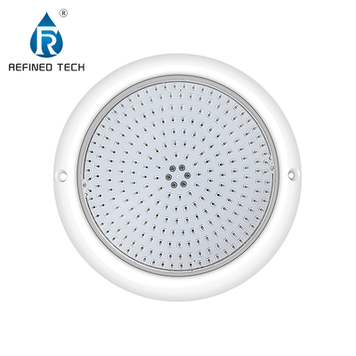 Wall Mounted 160MM Swimming Pool Lights , Resin Filled RGB LED Pool Lights