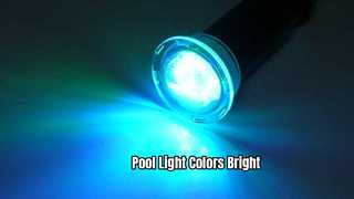 Multi Color 1.5 Inch Pool Light